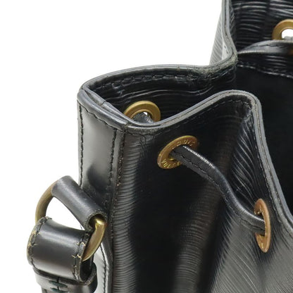Louis Vuitton Epi Petit Noe Shoulder Bag Drawstring Noir Black