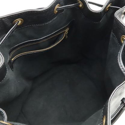 Louis Vuitton Epi Noe Shoulder Bag Semi Drawstring Noir Black