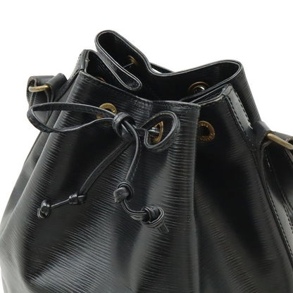 Louis Vuitton Epi Noe Shoulder Bag Semi Drawstring Noir Black