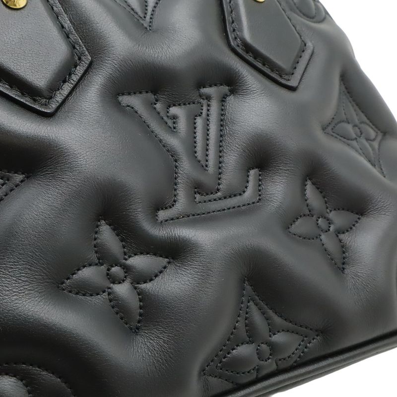 Louis Vuitton Bubble Glam Alma Soft BB Mini Bag 2-Way Noir Black
