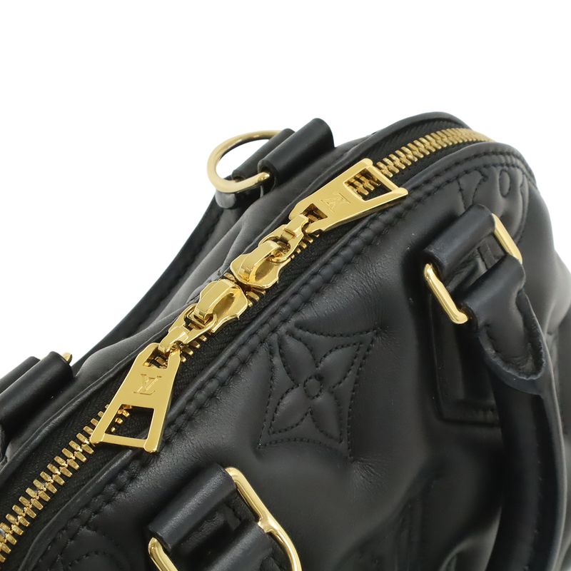 Louis Vuitton Bubble Glam Alma Soft BB Mini Bag 2-Way Noir Black