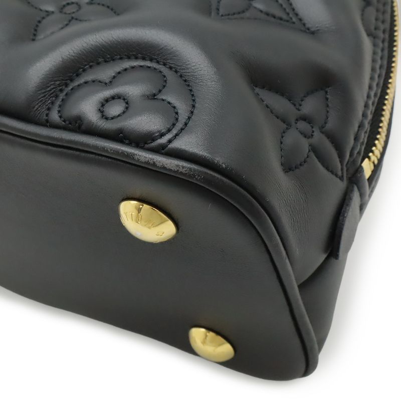 Louis Vuitton Bubble Glam Alma Soft BB Mini Bag 2-Way Noir Black