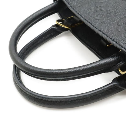 Louis Vuitton Monogram Empreinte Montaigne BB 2-Way Shoulder Bag Noir Black
