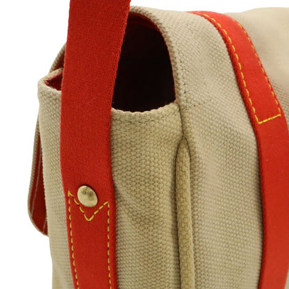 Louis Vuitton Antigua Besace PM Shoulder Bag Crossbody Canvas Beige Red