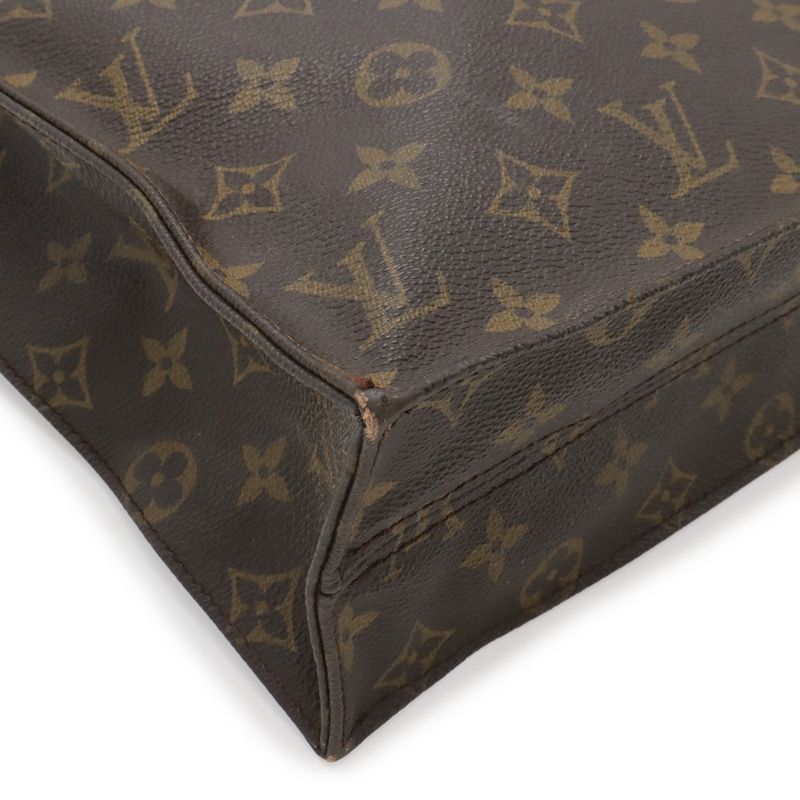 Louis Vuitton Monogram Sac Plato Tote Shopping Business