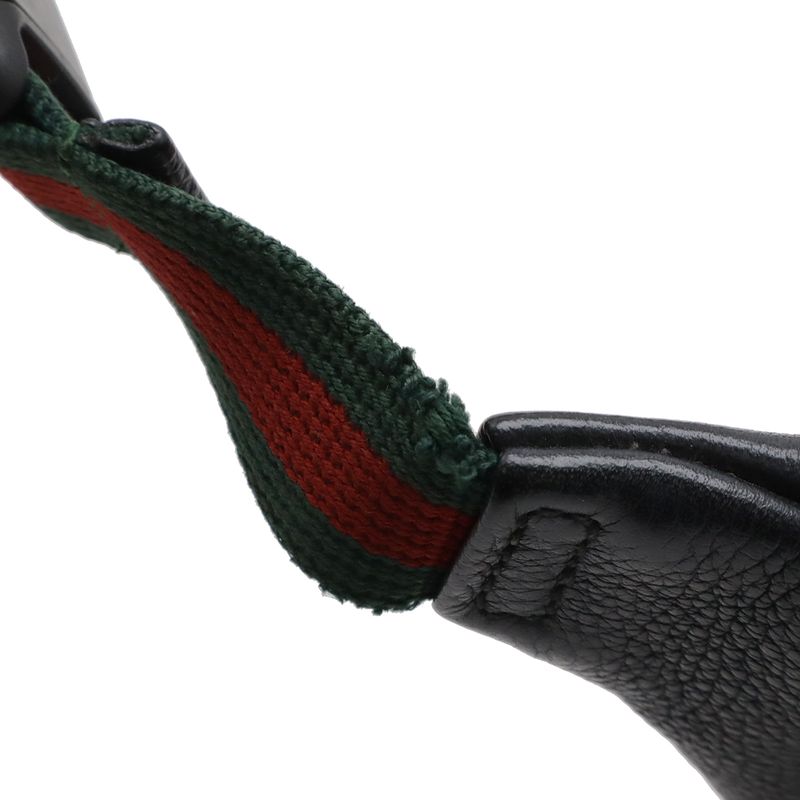Gucci Print Small Belt Bag Sherry Black Red Green