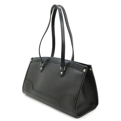 Louis Vuitton Epi Madeleine PM Shoulder Bag Semi Noir Black