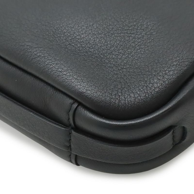 Balenciaga Everyday Camera Bag XS Pochette Crossbody Leather Black
