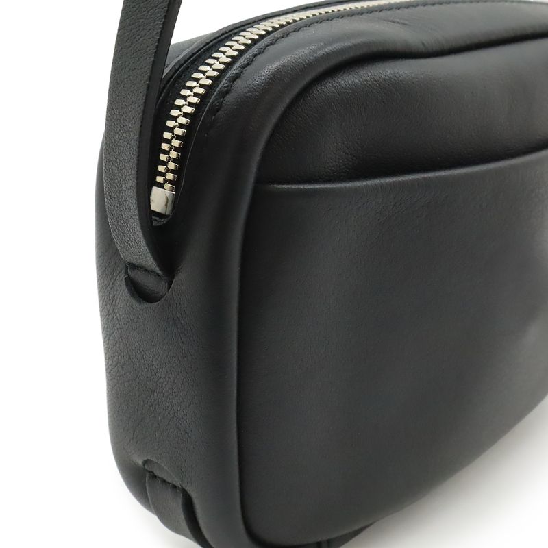 Balenciaga Everyday Camera Bag XS Pochette Crossbody Leather Black