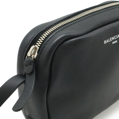 Balenciaga Everyday Camera Bag XS Pochette Crossbody Leather Black