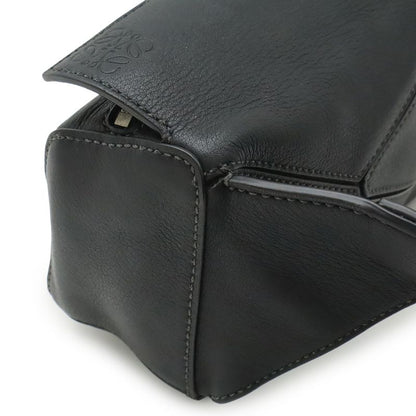 Loewe Puzzle Bum Bag Mini Leather Black