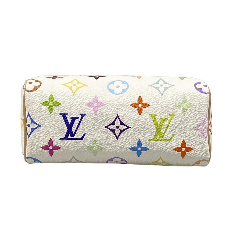 Louis Vuitton Handbag Monogram Multicolor Nano Speedy Bronze