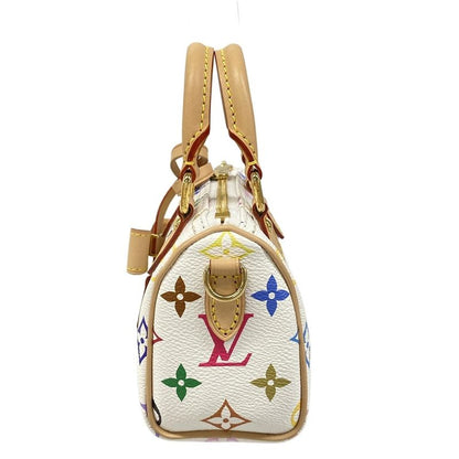 Louis Vuitton Handbag Monogram Multicolor Nano Speedy Bronze