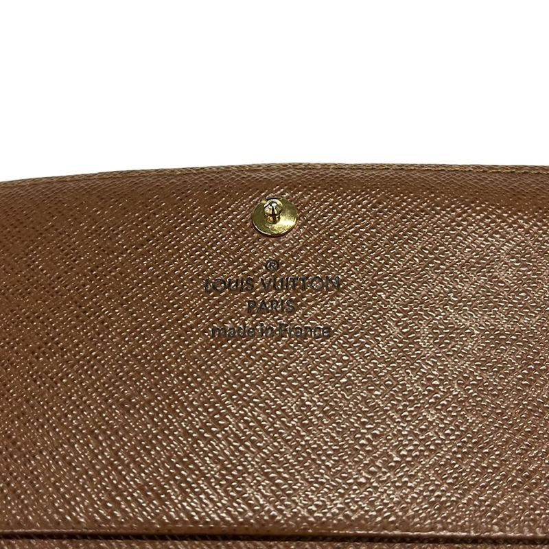 Louis Vuitton Bifold Wallet Monogram Portefeuille Tresor