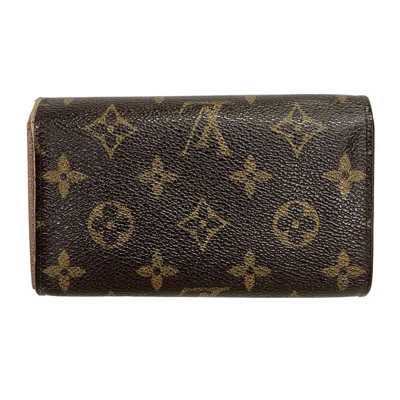 Louis Vuitton Bifold Wallet Monogram Portefeuille Tresor