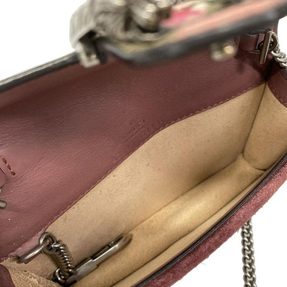 Gucci Shoulder Bag Dionysus GG Blooms Beige Pink Multi Floral X