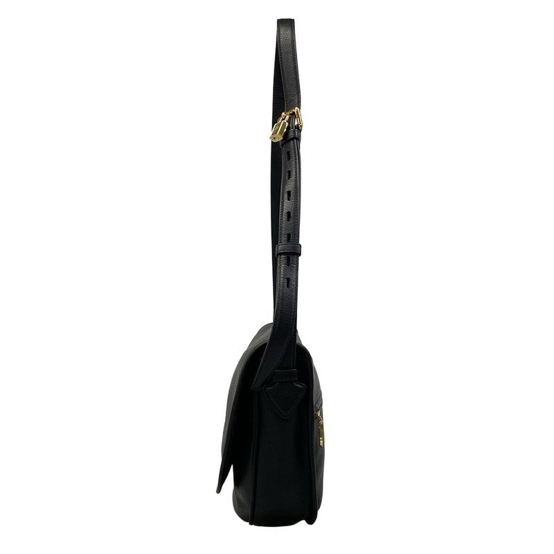 Loewe Shoulder Bag Heritage Black Leather