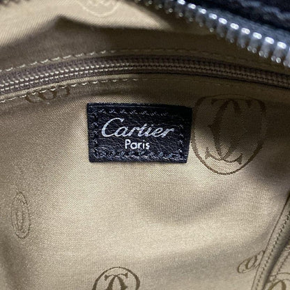 Cartier Handbag Marcello Black Leather