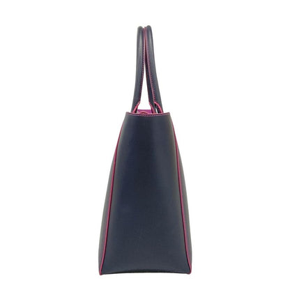 Loewe Tote Leo Navy Leather X Pink