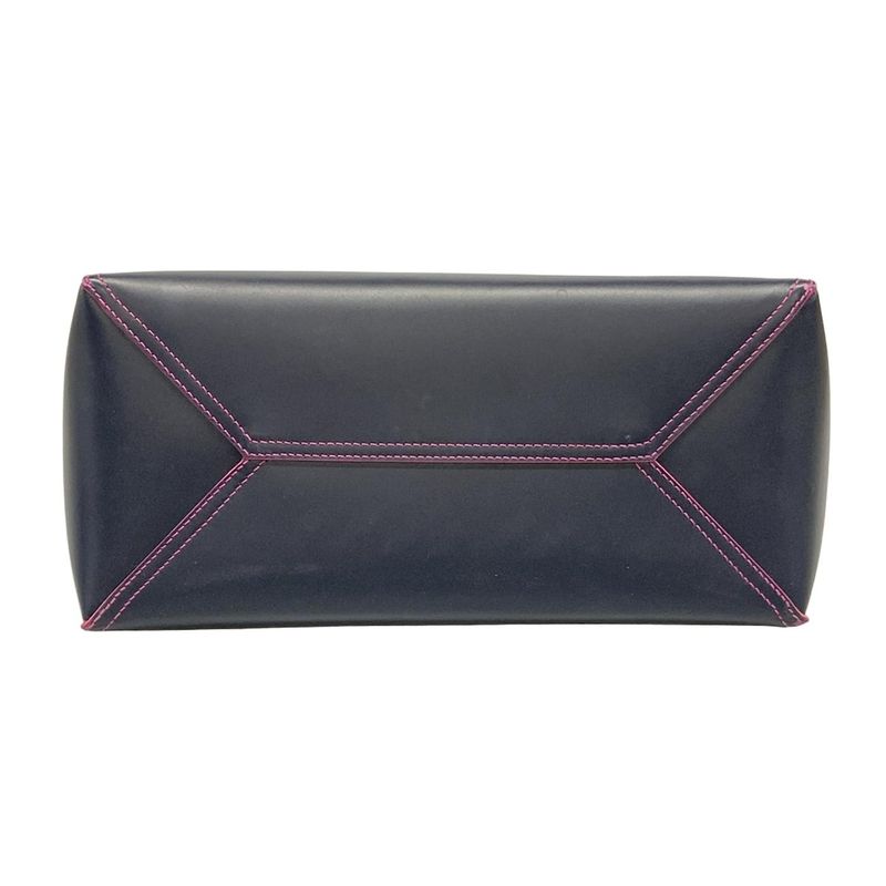 Loewe Tote Leo Navy Leather X Pink