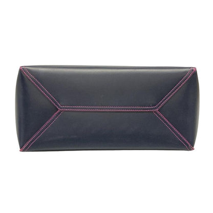 Loewe Tote Leo Navy Leather X Pink