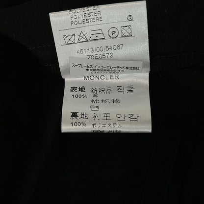 Moncler Jacket 0 XS Dark Navy Long Sleeve Spring Autumn