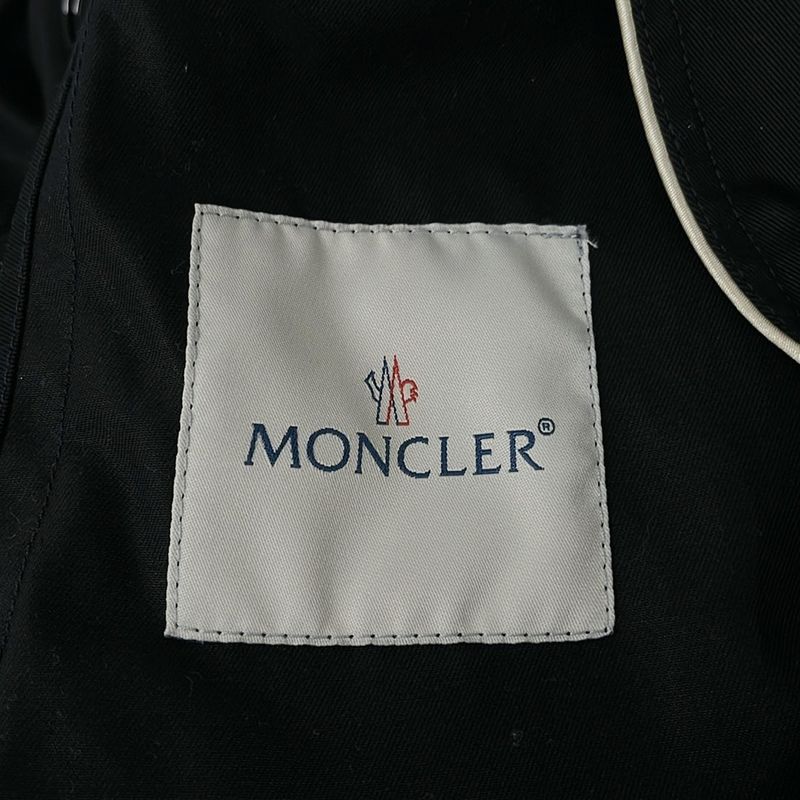 Moncler Jacket 0 XS Dark Navy Long Sleeve Spring Autumn