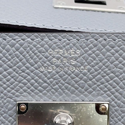 Hermes Kelly Wallet Long to Go Gris Perle Silver Epsom