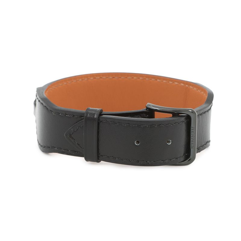 Hermes Bracelet Leni Black Silver