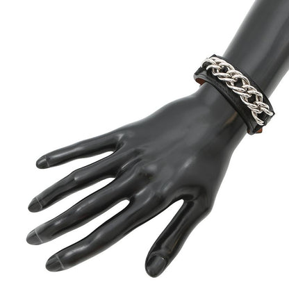 Hermes Bracelet Leni Black Silver