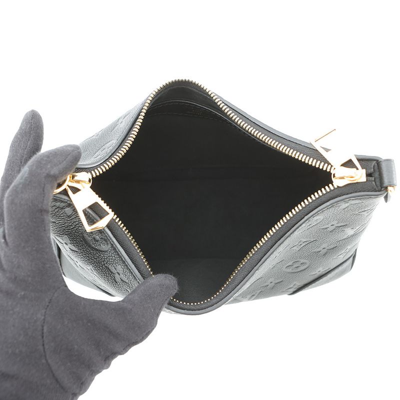 Louis Vuitton Shoulder Bag Monogram Empreinte Boulogne PM 2-Way Noir Black