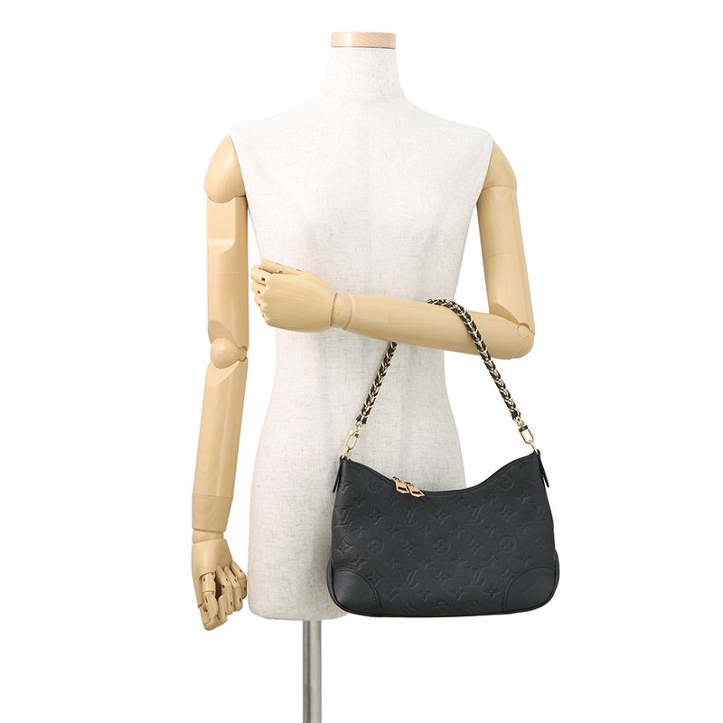 Louis Vuitton Shoulder Bag Monogram Empreinte Boulogne PM 2-Way Noir Black
