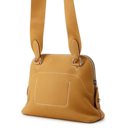 Hermes Shoulder Bag Bolide Messenger Natural Sable Silver Togo