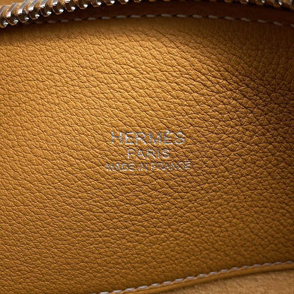 Hermes Shoulder Bag Bolide Messenger Natural Sable Silver Togo