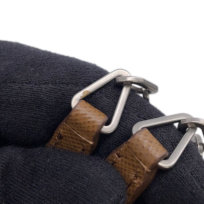 Prada Chain Wallet Saffiano Logo