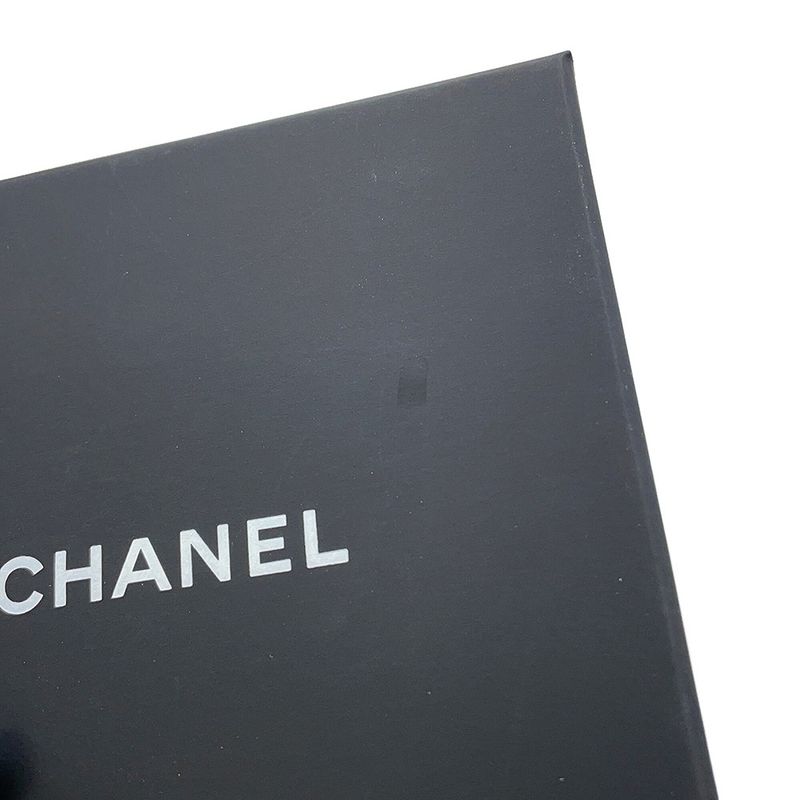Chanel Earrings CC Logo Rhinestone Star