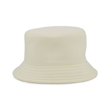 Hermes Hat Harper-h Electric Embroidery Cotton 59 Bucket Blanc Lotus