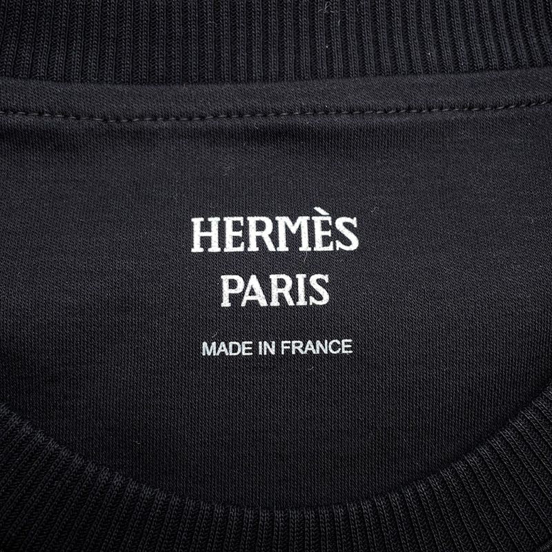 Hermes T-Shirt Cartouche Cotton 34 Maxi Short