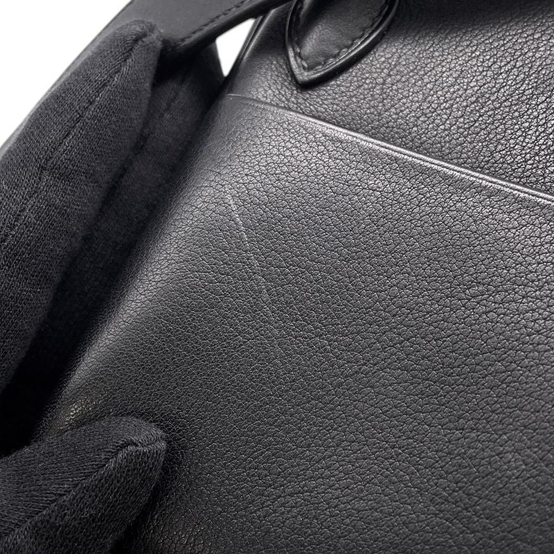Hermes Lindy Mini Black Silver Volupt 2-Way