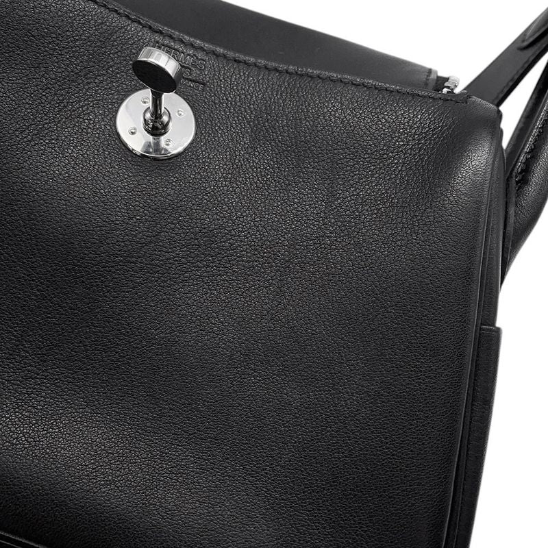 Hermes Lindy Mini Black Silver Volupt 2-Way