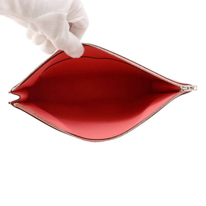 Hermes Pouch Zip Ando Roseuete Silver Roseate