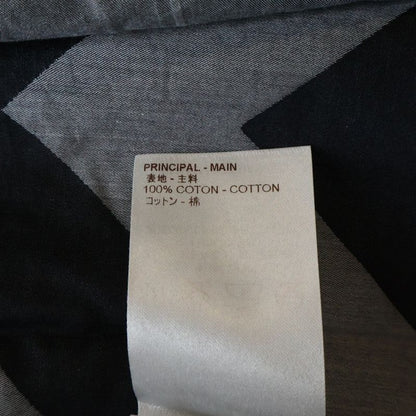 Louis Vuitton Chepron Stripe Long Sleeve Shirt Top Gray