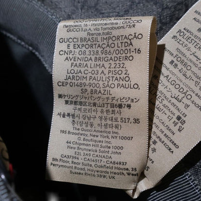Gucci Fedora Not Defined GG Supreme Bucket Hat Gray