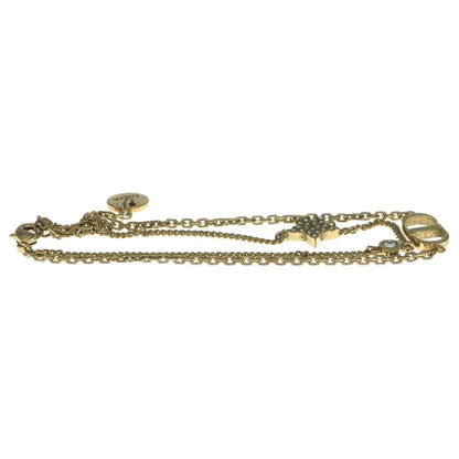 Dior Logo Lightstone Bracelet Star Gold