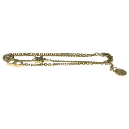 Dior Logo Lightstone Bracelet Star Gold
