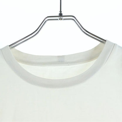 Celine Logo Print Short Sleeve T-Shirt White