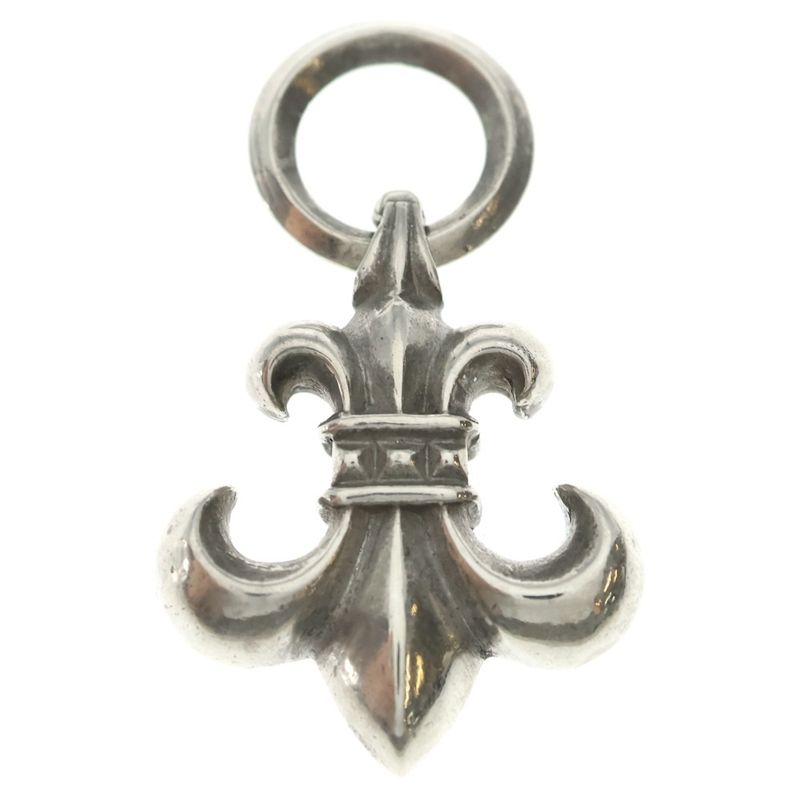 Chrome Hearts BS Fluer Charm Pendant Silver Necklace