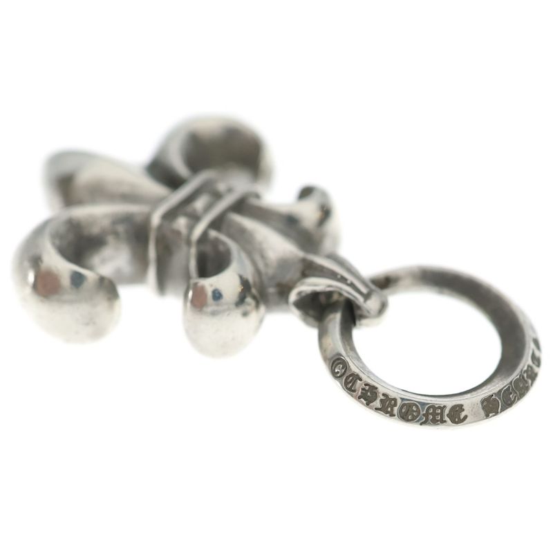 Chrome Hearts BS Fluer Charm Pendant Silver Necklace
