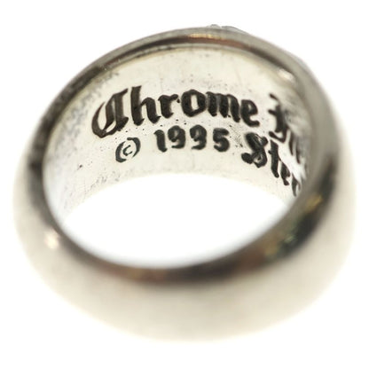 Chrome Hearts Heart in Band Silver Ring