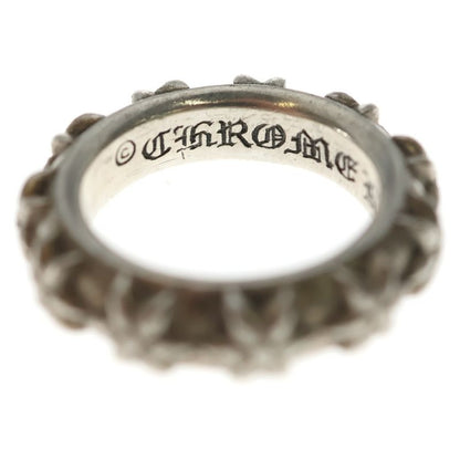 Chrome Hearts Star Band Silver Ring